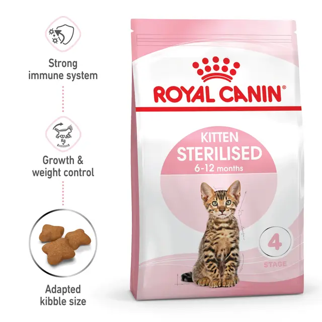 Alimento para Gato Royal Canin FHN Kitten Sterilised Hasta los 12 Meses - Image 2