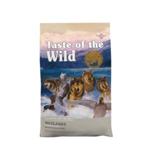 Comida para Perros Taste Of The Wild Wetlands Pato y Codorniz
