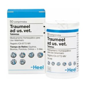 Traumeel Ad Us. Vet Homeopático x 50 Tabletas