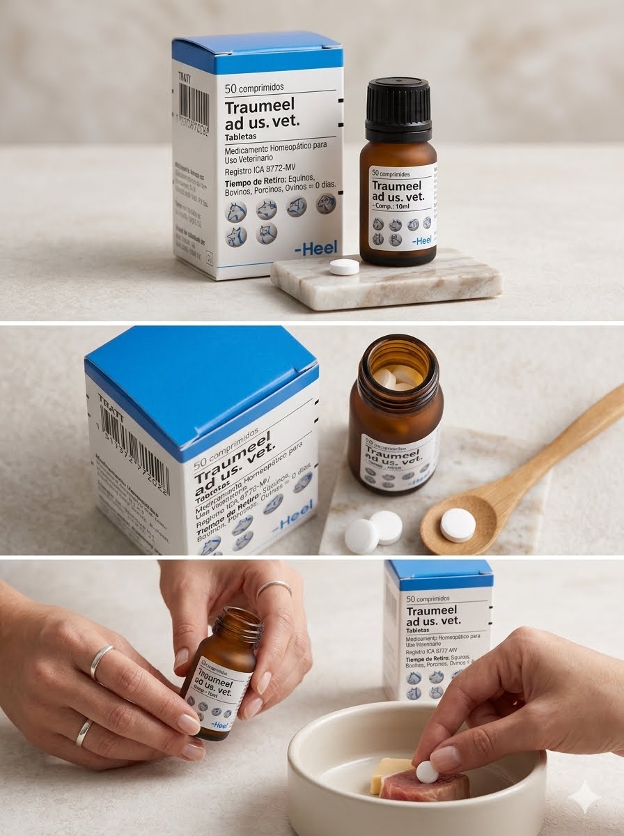 Traumeel Ad Us. Vet Homeopático x 50 Tabletas - Image 2