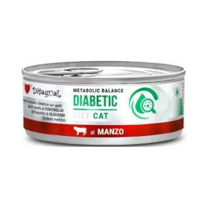 Lata Disugual para Gato Diabetic Sabor a Carne 85g