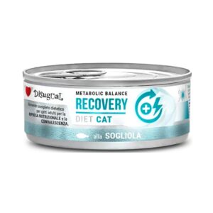 Lata Disugual para Gato Recovery Sabor a Pescado 85g