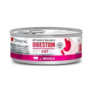 Lata Disugual para Gato Digestion Low Sabor Cerdo 85g