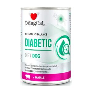 Lata Disugual para Perro Diabetic Sabor a Cerdo 400g