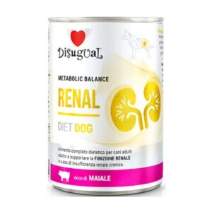 Lata Disugual para Perro Renal Sabor a Cerdo 400g