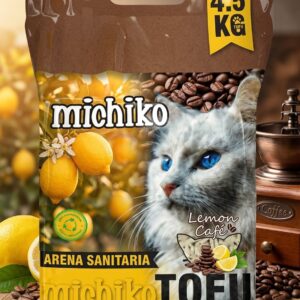 Arena para Gato Michiko Tofu de 4.5 kg