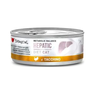 Lata Disugual Hepatic para Perro Sabor a Pavo 85g