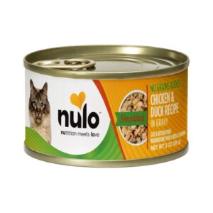 Lata Nulo para Gato Receta de Pollo y Pato en Salsa 85g