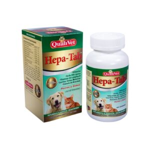 Hepa-Tab Suplemento Alimenticio para Perros y Gatos x 60 Tabletas