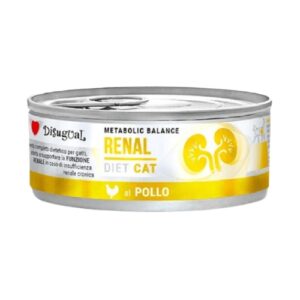 Lata Disugual Renal Diet Cat con Pollo 85g