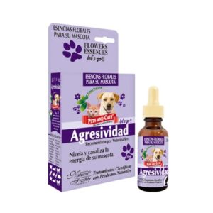Esencias Florales para Gatos y Perros Agresividad 25 ml
