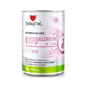 Lata Disugual Hypo Allergenic Diet Dog con Codorniz 400g