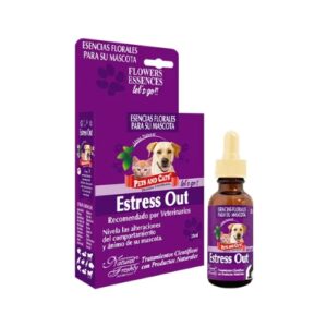 Esencias Florales para Gatos y Perros Estress Out 25 ml