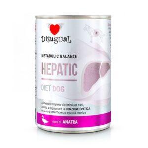Lata Disugual para Perro Hepatic Diet Pato 400g