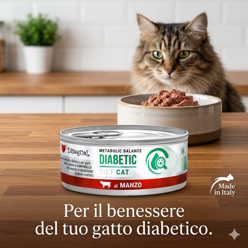 Lata Disugual para Gato Diabetic Sabor a Carne 85g - Image 2