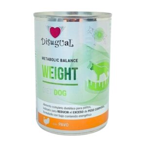 Lata Disugual para Perro Weight de Pavo 400g